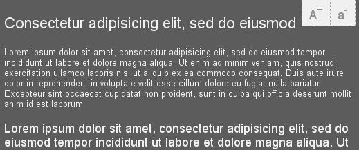 dynamic font resizing